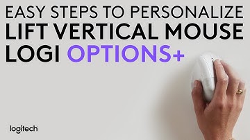 Easy steps to personalize Lift Vertical Mouse to your workflow with Logi Options+