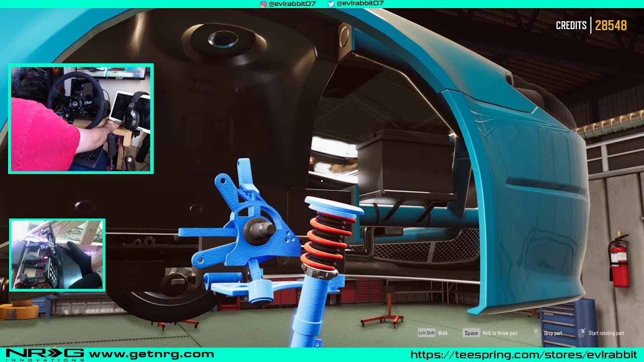 DRIFT21 FIRST DRIFTS! "How does the wheel Feel??" Suspension work