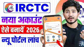 "IRCTC Account Kaise Banaye 2026 | How To Create IRCTC Account Step by Step | IRCTC ID Kaise Banaye
