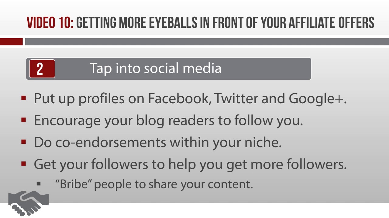 Affiliate Marketing Mastery Class