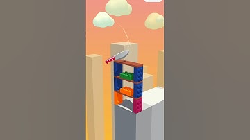 Slice It All Gameplay! Satisfying ASMR slicing game Level 343 #sliceltall #shorts