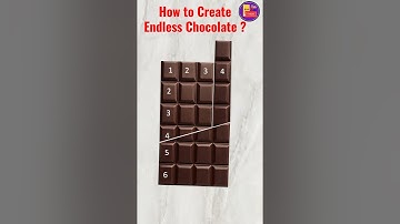 Endless Chocolate | Infinite Chocolate Bar Trick | How it works ?
