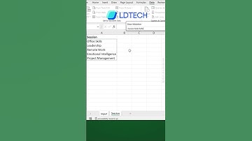 How to Create a DropDown List in Excel #shorts #excel #exceltips #exceltricks #exceltutorial