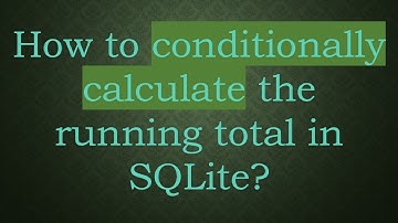 How to conditionally calculate the running total in SQLite?