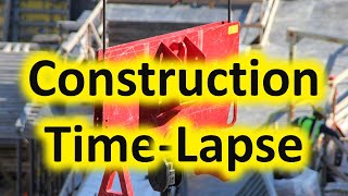 Marriott International Headquarters MHQ Bethesda Construction Time Lapse 4K HENSEL PHELPS Cranes