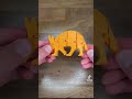 3D printed Flexi aardvark