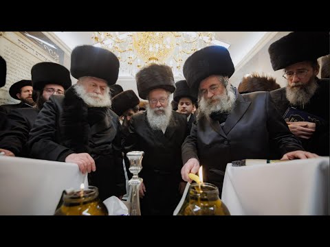 מעמד נורא בציון רבי אלימלך מליז'נעסק - רבי דניאל אלתר - ר"ח כסלו תשפ"ה | Rav Daniel Alter - Lizhensk