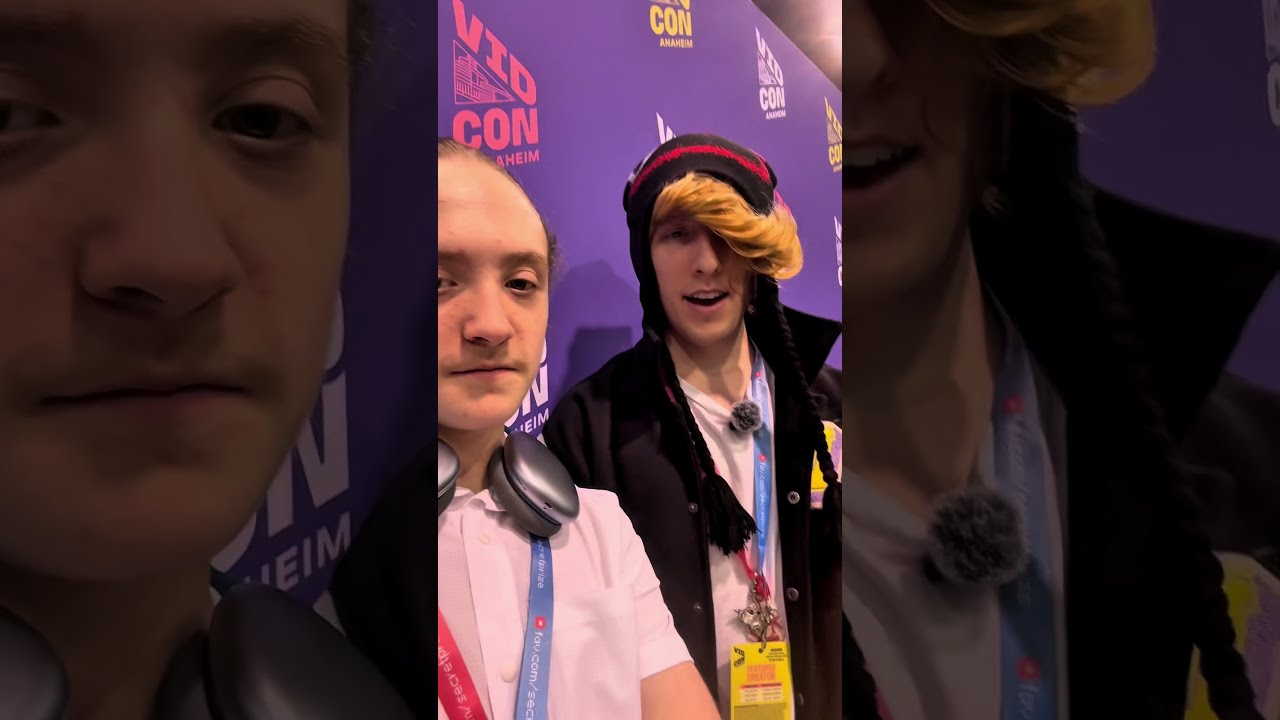  Vidcon2025 KreekCraft FINALLY MET BRO