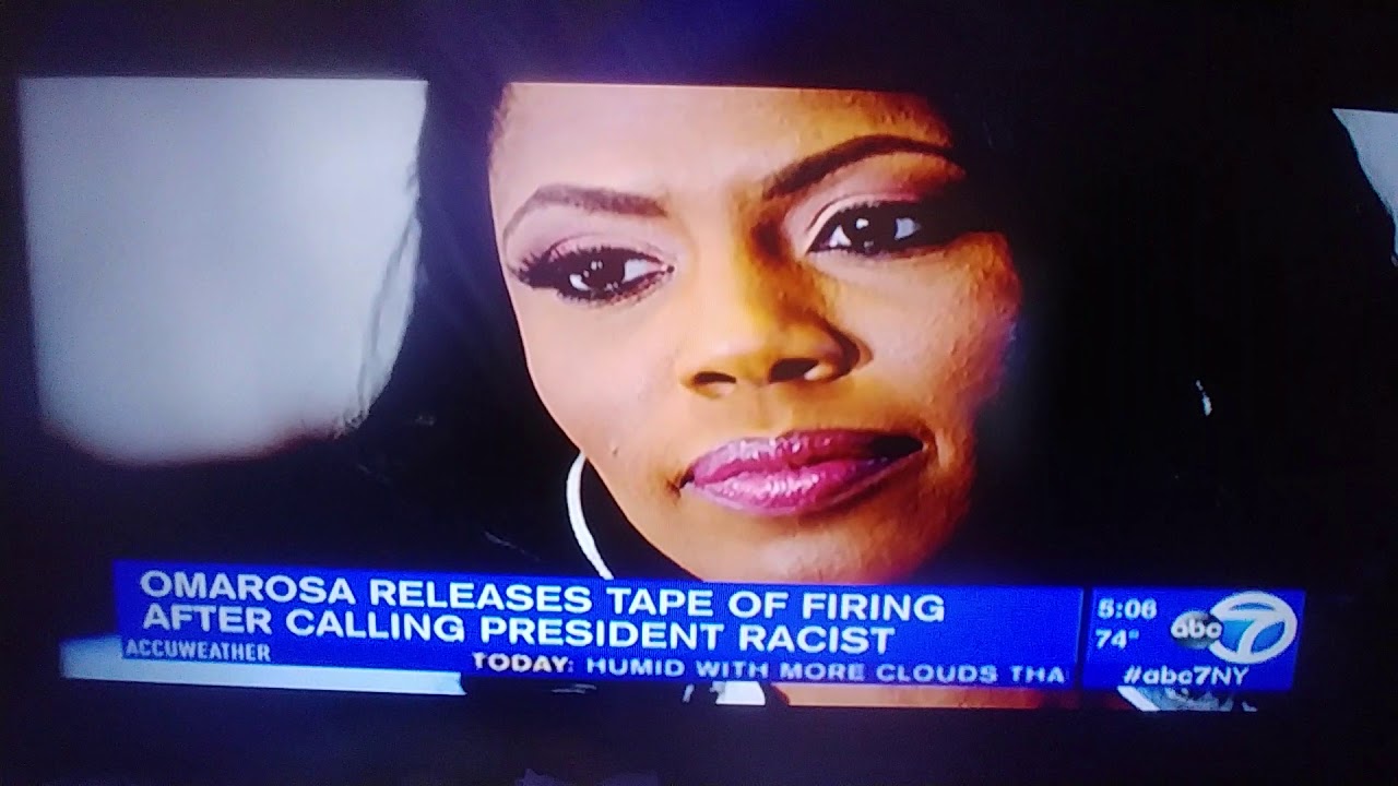 OMAROSA RELEASES TAPE OF FIRING AFTER CALLING PRESIDENT RACIST