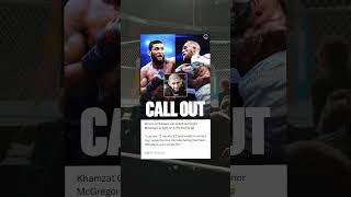 Khamzat Chimaev calls out Conor McGregor to boxing