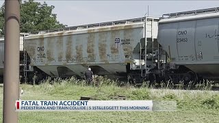 Abilene police identifies 30-year-old man killed in train versus pedestrian incident