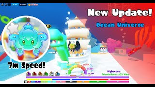 [Race Clicker] NEW OCEAN UPDATE And NEW PETS SHOWCASE!!
