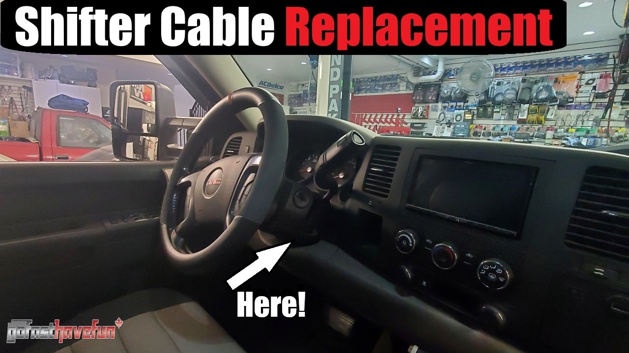 Check out my Amazon storefront https://www.amazon.com/shop/anthonyj350

In this video we show you how to change the shifter cable in a 1999 to 2013 GM Truck. The procedure should be very similar across GMT800 and GMT900 truck platforms.

#GMT800 #GMT900 #Silverado #Sierra

Subscribe for more automotive tips!: http://bit.ly/sub2anthonyJ350
Watch my most popular uploads!: http://bit.ly/anthonyJ350howto

Website: http://gofasthavefun.ca
PATREON: https://www.patreon.com/GOFASTHAVEFUN
Instagram: https://www.instagram.com/anthonyj350
Twitter: https://twitter.com/AnthonyJ350
Facebook: https://www.facebook.com/AJ350
Shop: https://www.amazon.com/shop/anthonyj350
E-Mail: info@gofasthavefun.ca 

T-Shirt: https://teespring.com/en-GB/AnthonyJ350originalTEE#pid=46&cid=2742&sid=front

Music available -  http://www.jinglepunks.com & http://www.epidemicsound.com
Intro - "Racing Hearts'" - Martin Landh
Outro - "I just can't change my Emotions" - Basixx
           - "It's Gonna Be Alright" - Basixx
About AnthonyJ350

I am a Mobile Electronics Certified Professional 12 Volt Installer (MECP Certified), Business Management Graduate (KPU), with a Professional Driver's License and a genuine automotive enthusiast who loves working on vehicles and I want to share my experiences with you.  The goal is to help other people who can hopefully learn from my unique outlook towards vehicles, experiences and working practices.

Please feel free to ask questions or give feedback either in the comments or e-mail me.

New videos every week.
Please check out official web site (http://www.gofasthavefun.ca) for our disclaimer as we are not professional mechanics but experienced automotive enthusiasts sharing our experiences and providing entertainment content.

 Go Fast Have Fun provides the content in this video, for information and entertainment purposes only. 
The information in this Video presents guidelines to help vehicle enthusiasts modify or repair their vehicles and to demonstrate what car culture is all about. Go Fast Have Fun make no representations or warranties of any kind, express or implied, about the completeness, accuracy, reliability, suitability or availability with respect to the Video or the information, products, services, or related graphics contained on the Video for any purpose. Any reliance you place on such information is therefore strictly at your own risk. Nothing presented should be relied upon you for your modification or repair plans for your vehicle and is not in any way professional mechanical advice. 
Go Fast Have Fun strongly recommends you consult with a professional automobile mechanic to ensure that any modification or repair plans for your vehicle are appropriate for your vehicle. 
In no event will we be liable for any loss or damage including without limitation, indirect or consequential loss or damage, or any loss or damage whatsoever arising from loss of data or profits arising out of, or in connection with, the use of this Video and the information presented within it.

Go Fast have Fun
Canada

1999-2013 Chevy Silverado & GMC Sierra Upper and Lower Shifter Cable REPLACEMENT | AnthonyJ350
https://youtu.be/dCJvDxjpeSc

ANTHONYJ350
https://www.youtube.com/AnthonyJ350