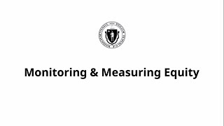 MVP Learning Series Session 4 Monitoring and Measuring Equity Video 4