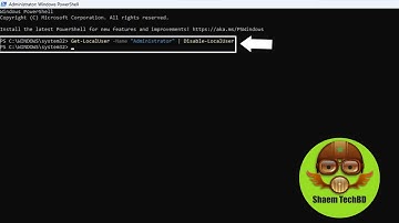 How to Disable Administrator Account on Windows 11 from PowerShell