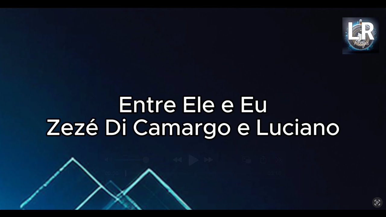 Entre Ele e Eu - Zezé Di Camargo & Luciano (KARAOKE/PLAYBACK/VS) - YouTube