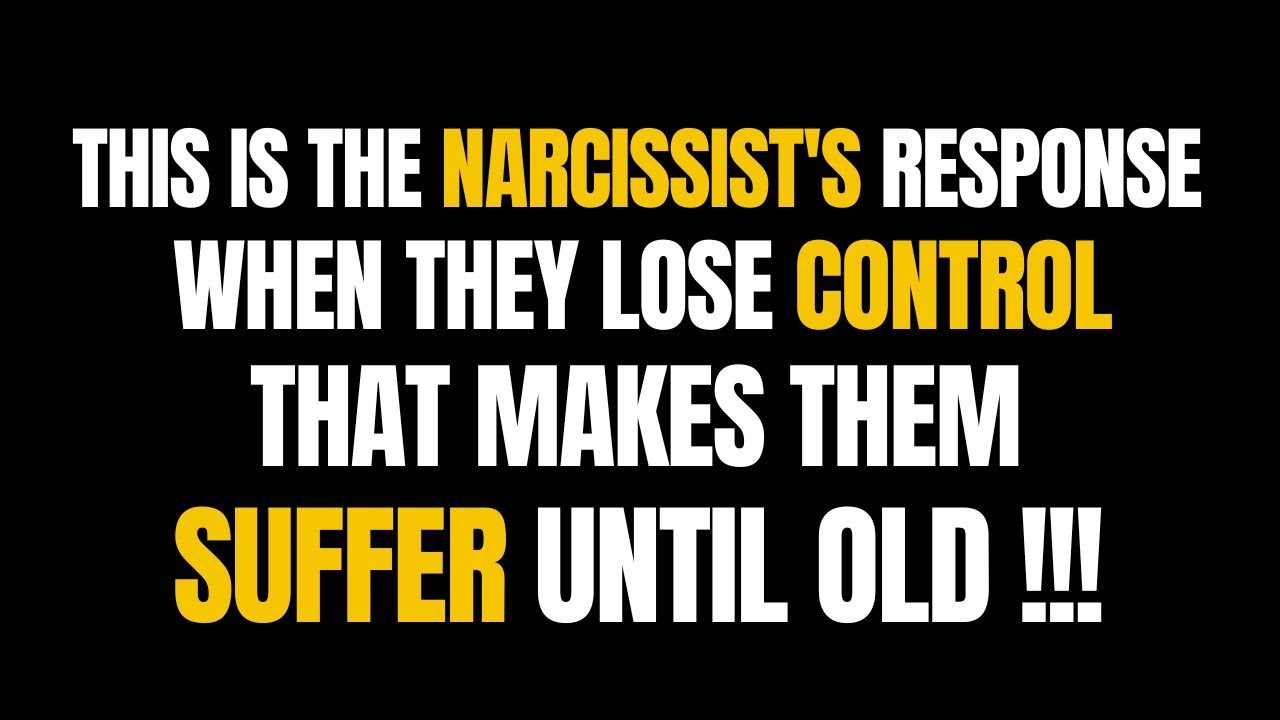 This Is The Narcissist's Response When They Lose Control That Makes ...