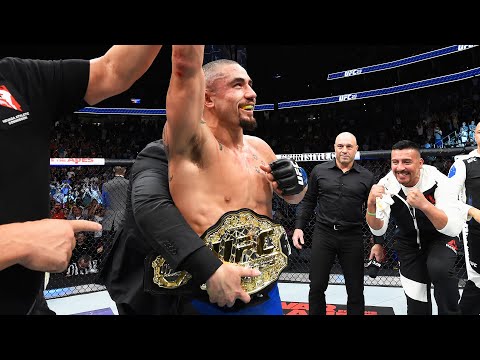 Crowning Moment Robert Whittaker Claims Interim Middleweight Title in First War With Yoel Romero 