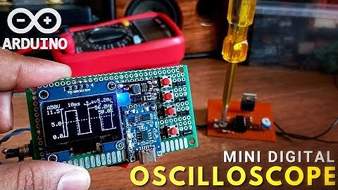 Diy Oscilloscope Using Arduino 🔥 #diy #arduino #oscilloscope