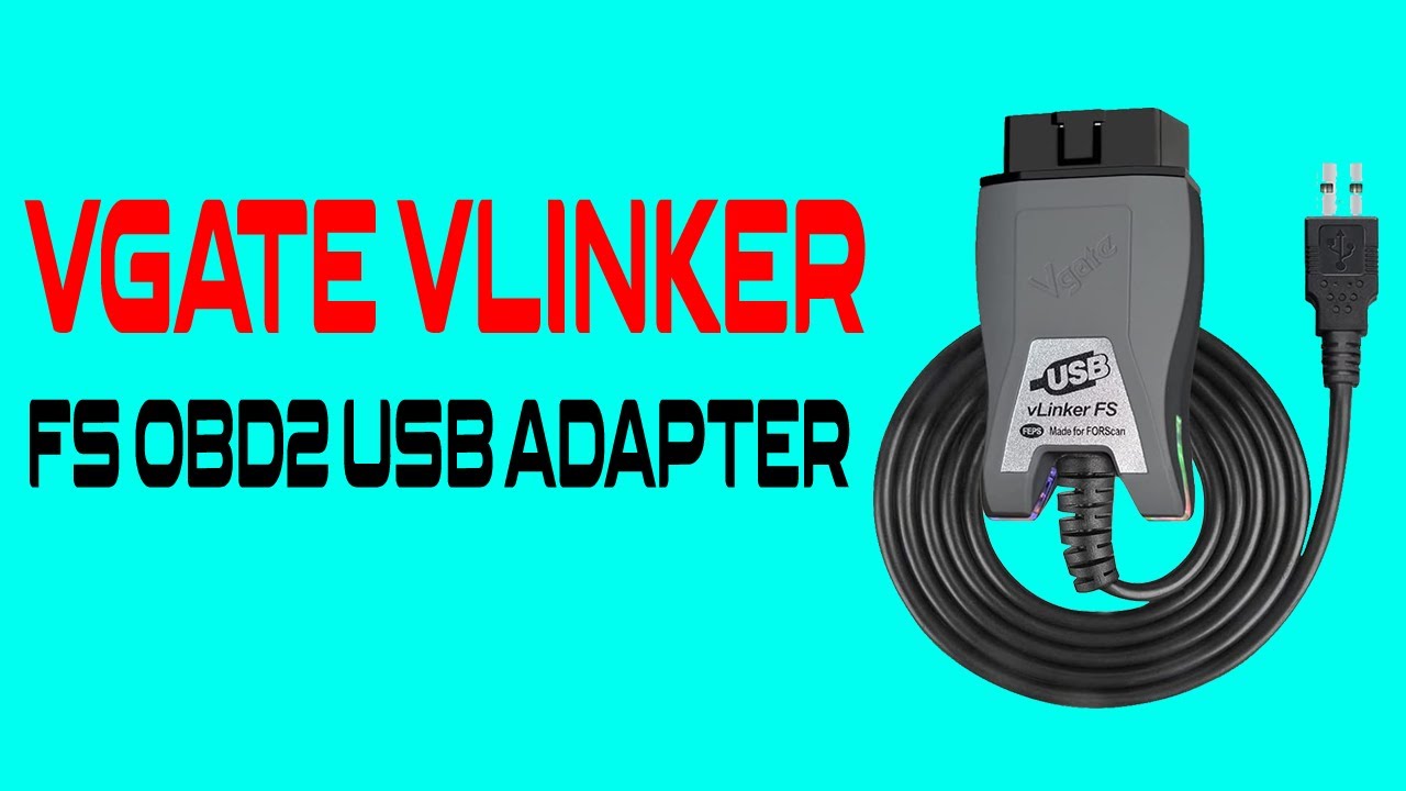 Vgate vLinker FS OBD2 USB Adapter 