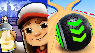 Going Balls Speedrun vs Subway Surfers - Android, ios Gameplay Level Ep-10