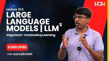 LLMs | Alignment of Language Models: Contrastive Learning | Lec 13.3