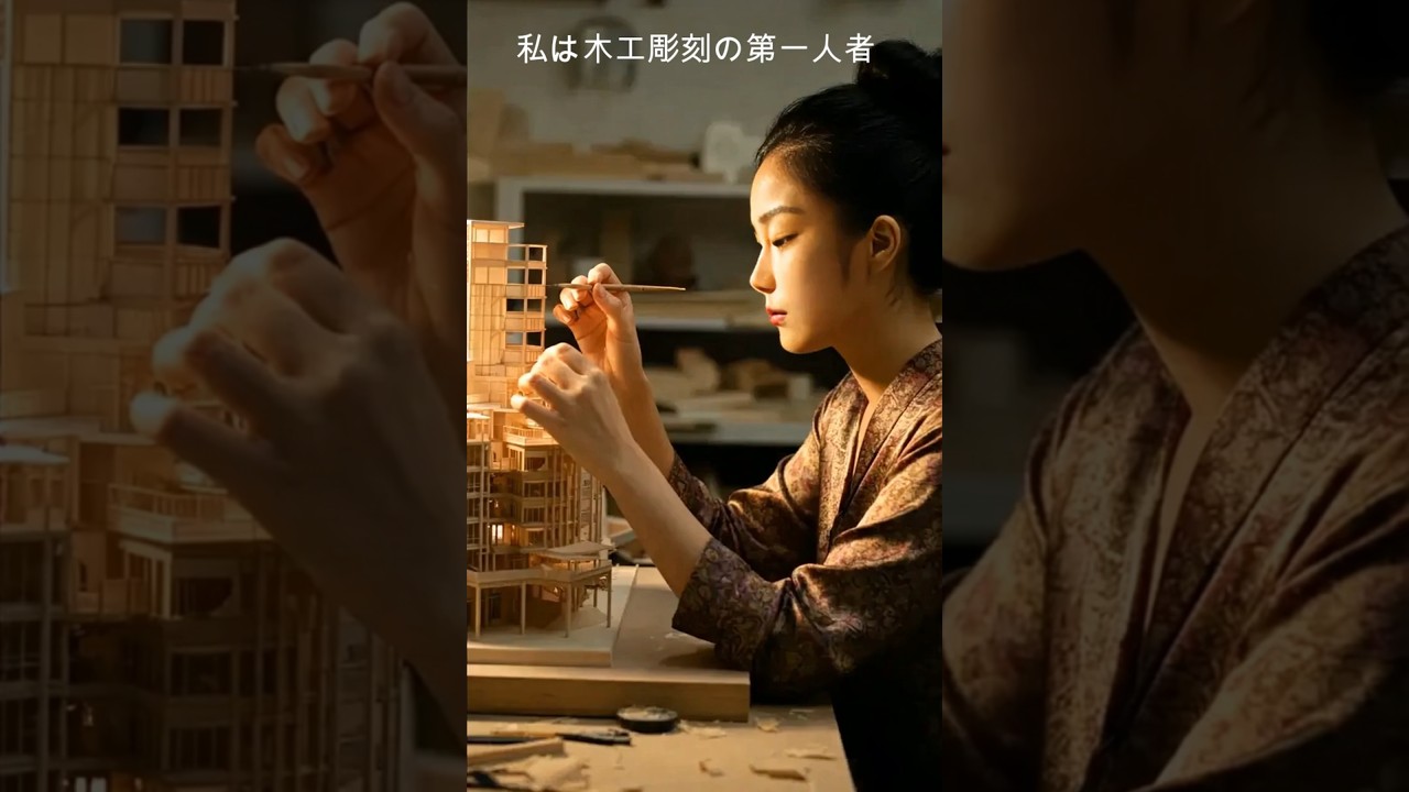 木工彫刻で日本一！女性職人が作る繊細で美しい作品を次々と発表したい