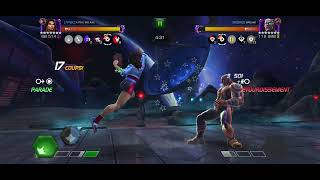 America Chavez pf wmag / Gentle strat eau/pierre - borne 24 