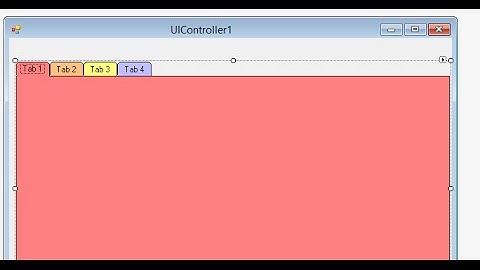 Changing the way a tab control or any control paints