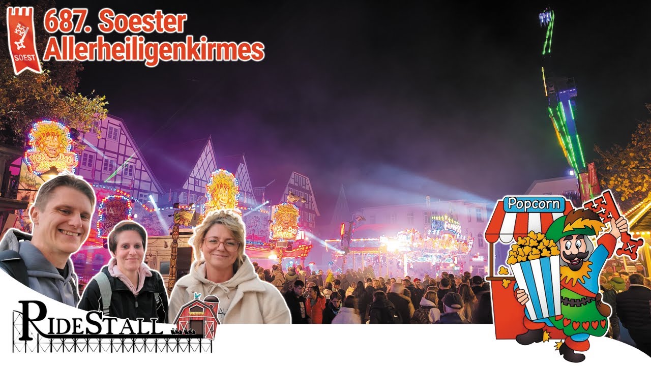 Allerheiligenkirmes Soest 2025 - zurück auf der größten Altstadt Kirmes in Europa | VLog