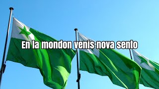 Himno de Esperanto – La Espero | Kanto kun teksto