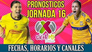 Jornada 14 Liga Mx Femenil Clausura 2025 Fechas Horarios Y Canales ...