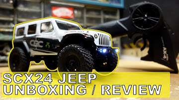 Axial SCX24 JEEP Indoor Build Ep.1 Unboxing/Review