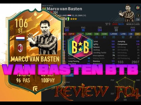 FIFA ONLINE 4|Review Van Basten BTB|Đánh giá Van Basten mùa BTB|Tiền đạo hay FO4