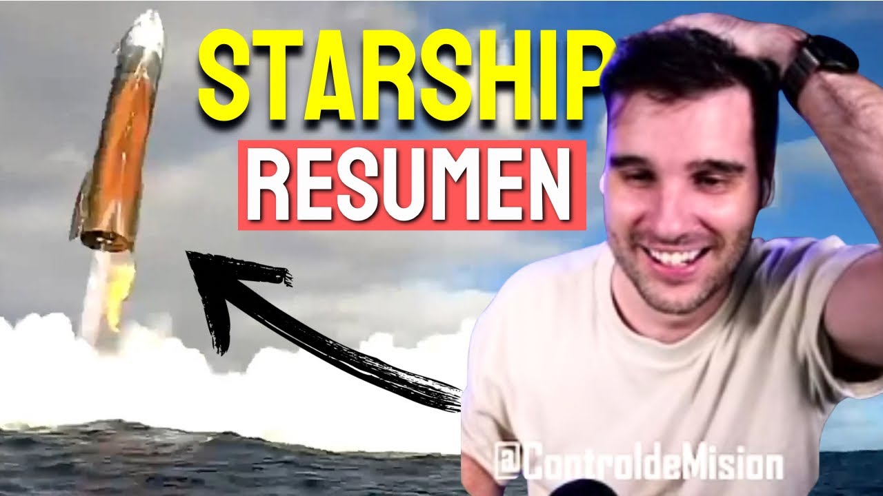 Los MEJORES MOMENTOS del HISTÓRICO lanzamiento de Starship IFT -10