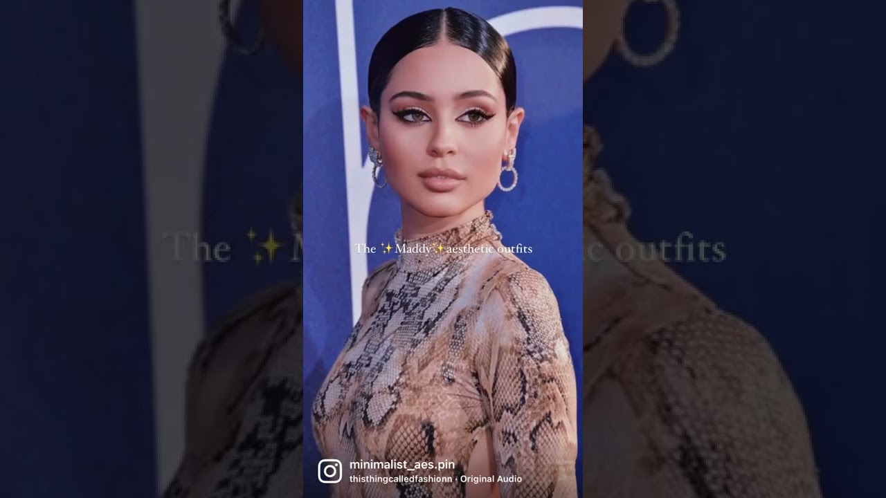 Euphoria girls aesthetic part 1- Maddy ￼🖤