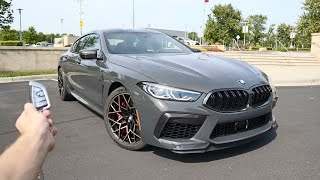 2022 BMW M8 Competition Gran Coupe: Start Up, Exhaust, POV, Test Drive and Review