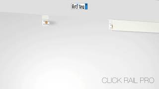 Artiteq Click Rail Pro Installation Hang Logic