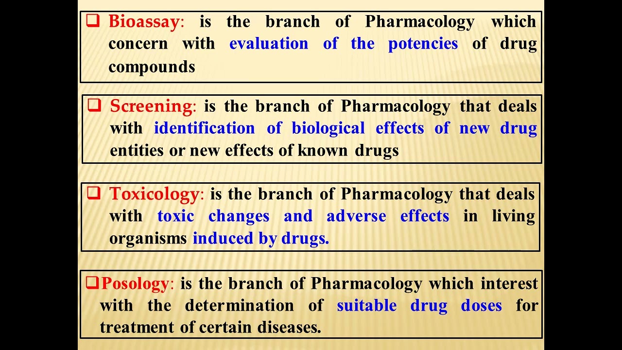 Pharmacology_Lecture_1