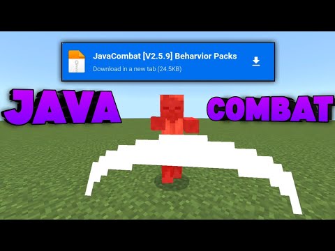 🔥Java Combat Addon MCPE 1.21+ | 🗡️ Java Combat Addon For MCPE 1.21+ |  Raiyon's Java Combat Addon