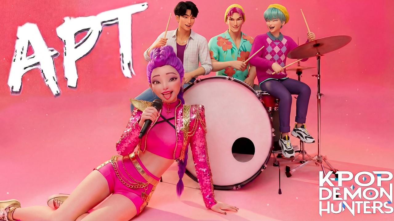 APT | Rumi Cover - Huntr/x feat. Saja Boys | Kpop Demon Hunters (Official Music Video)