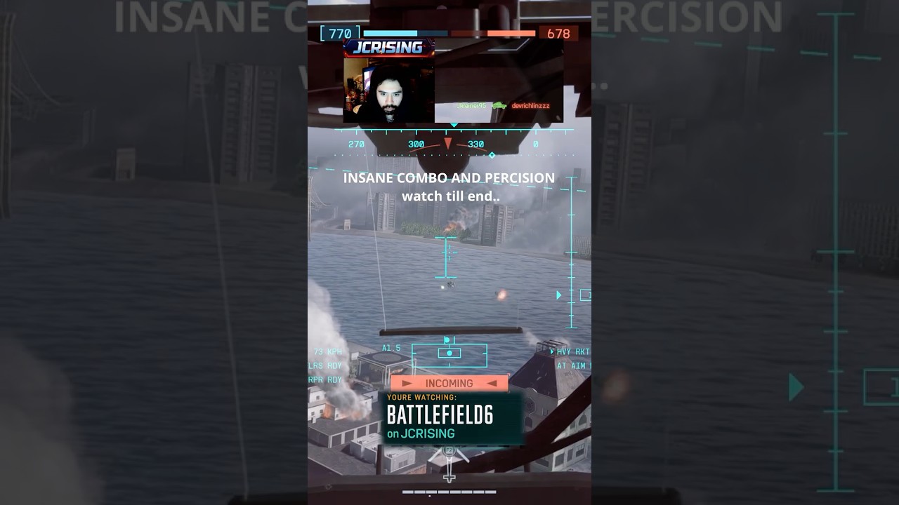 BF6 Вертолёт в режиме БОГА 🚁Невероятно точные убийства💥 (Смотрите до конца) 