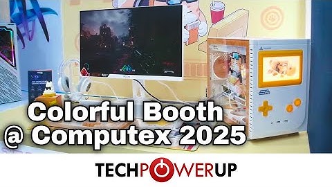 Computex 2025 - Colorful Booth Quick-look