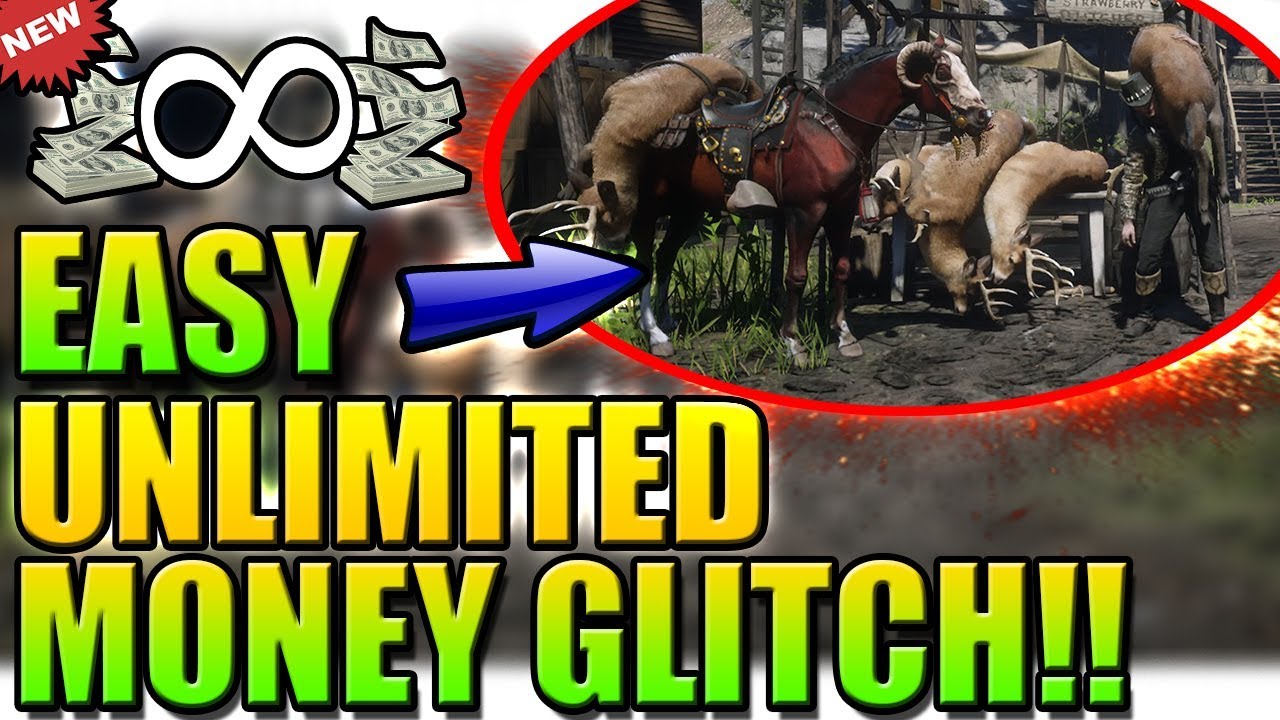 **PATCHED** EASY UNLIMITED MONEY GLITCH ON RED DEAD REDEMPTION 2!!(RED