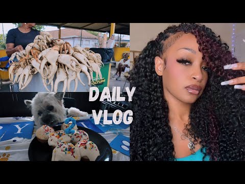 DAILY VLOG- Figuring it Out + Birthday Party + Jamaican Land Crab + Fashion Nova Haul + Ship Orders 