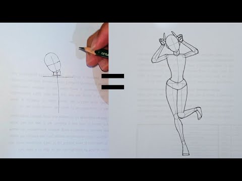 how to draw a body poses | tutorial | part 3 - YouTube