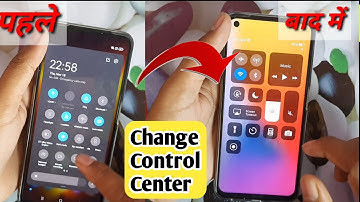 Change Your Phone Control Center Android to IOS 15 !! Change All Mobile Control Center 2021