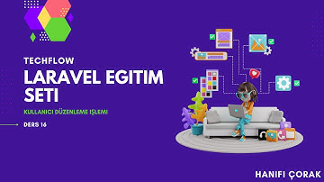 Kullanıcı Düzenleme İşlemi - Ders 16 | Laravel ile CMS Geliştiriyoruz - Laravel Dersleri