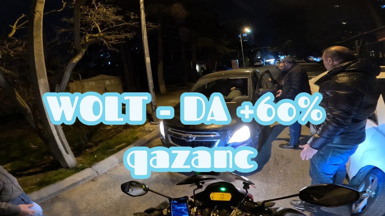 Woltda qazanc . Motosklet sən -  yol verməlisən mən  orucam #ilyasmotovlog 