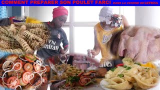 LE POULET FARCI DANS LA CUISINE DE LETICIA invité : Belle-sœur Soleil